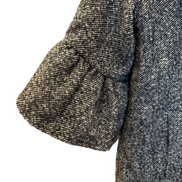 NWT Anthropologie "Femme" Bell Sleeve Wool Blend Peacoat - Women's XS - Picture 4 of 10